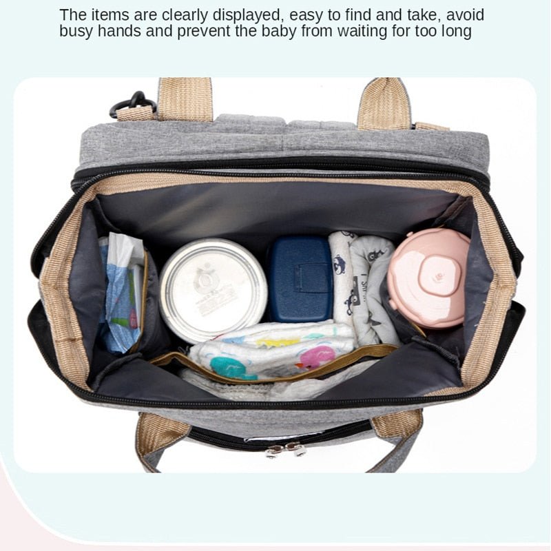 BaggyBaby™ - Backpack with diaper bags for baby - LeKingdom